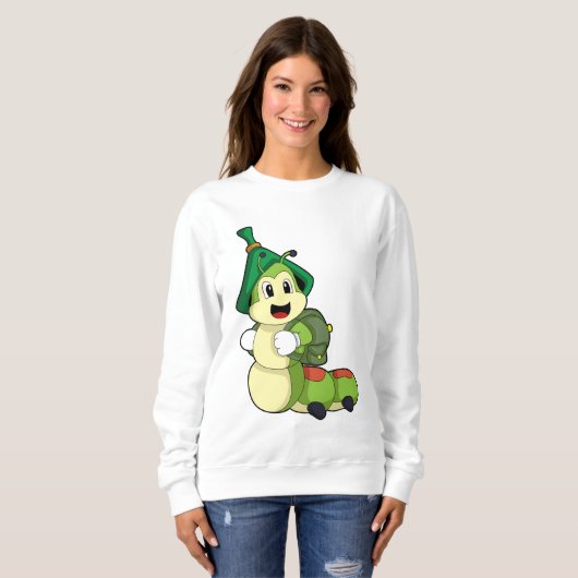 Caterstyle as Student with Backpack Trui (Voorkant volledig)