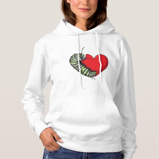 Caterstyle Love Heart Hoodie (Voorkant)