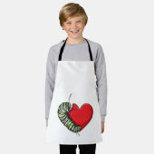 Caterstyle Love Heart Schort (Gedragen)