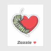 Caterstyle Love Heart Sticker (Vel)
