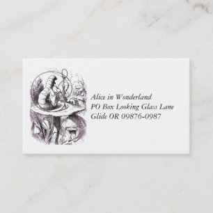 Caterstyle Smoking Hookah en Alice Visitekaartje