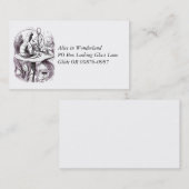 Caterstyle Smoking Hookah en Alice Visitekaartje (Voorkant / Achterkant)