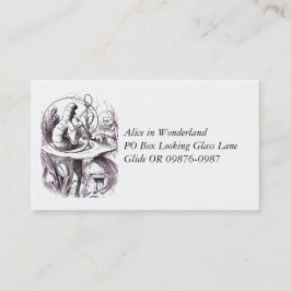 Caterstyle Smoking Hookah en Alice Visitekaartje