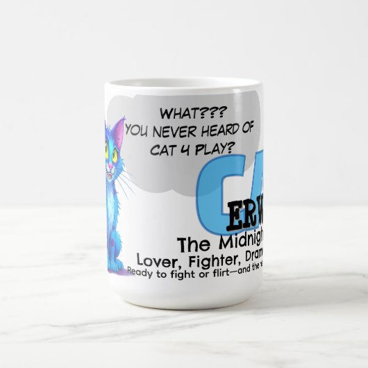 CatErwaul | Cat 4 Play C. Posse Mug Koffiemok (Center)