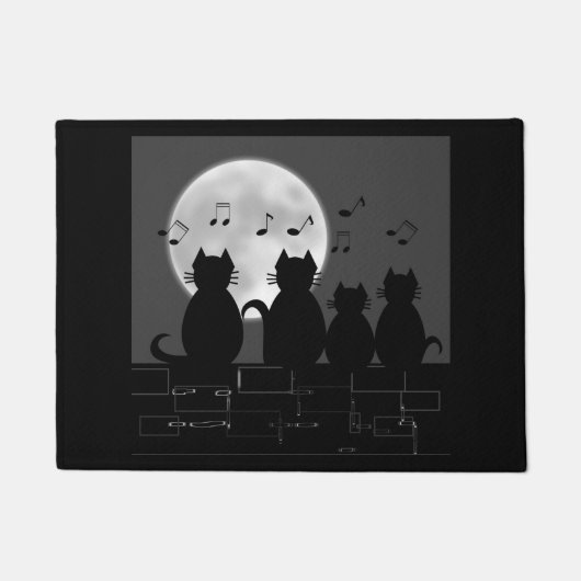 caterwauleren deurmat (Voorkant)