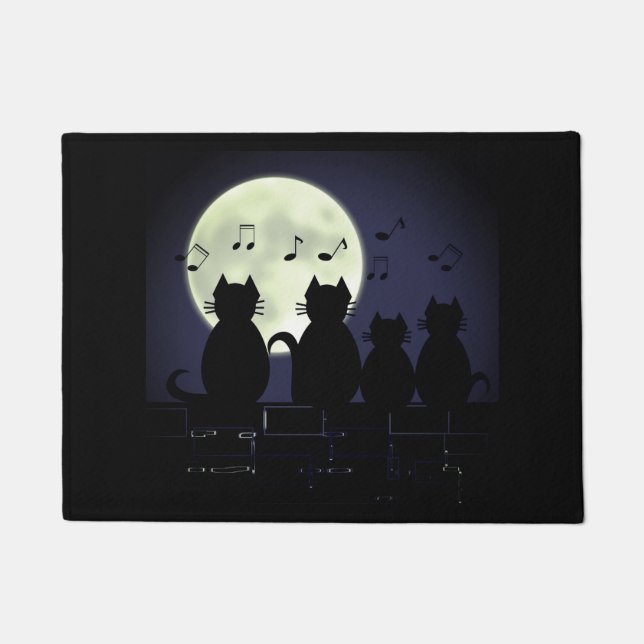 caterwauleren deurmat (Voorkant)