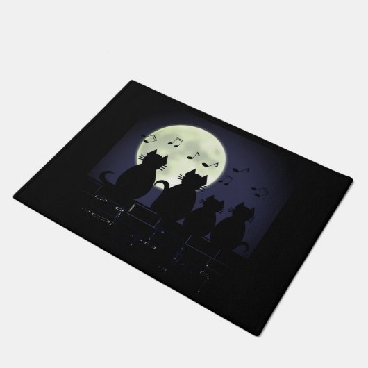 caterwauleren deurmat (Schuin)