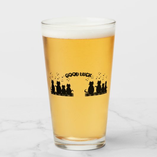 caterwauleren glas (Voorkant gevuld)