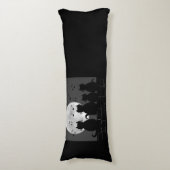 caterwauleren met maanlicht lichaamskussen (Voorkant Verticaal)