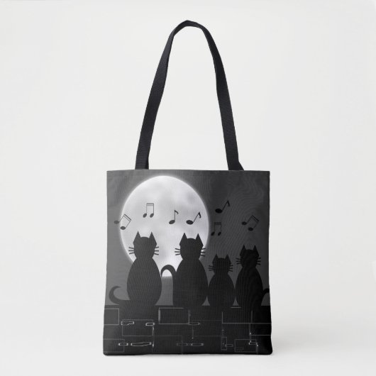 caterwauleren tote bag (Voorkant)
