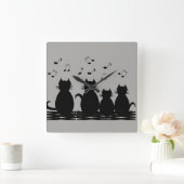 caterwauleren vierkante klok (Huis)