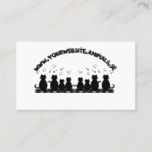 caterwaulering personaliseren visitekaartje (Voorkant)