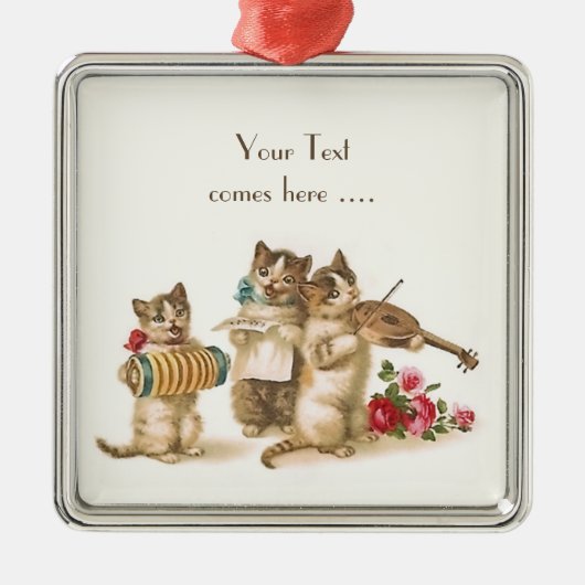 Caterwauling Premium Square Ornament (Voorkant)