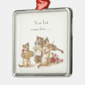 Caterwauling Premium Square Ornament (Links)