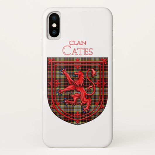 Cates Dress Tartan Scottish Pset Case-Mate iPhone Case (Achterkant)