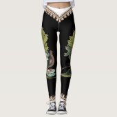 Catesby Bird on Back Leggings (Voorkant)