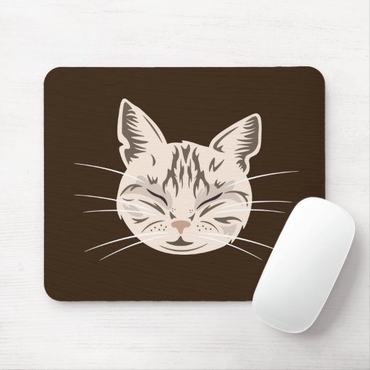 Catface Graphic Mousepad Muismat (Met muis)