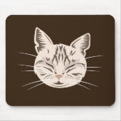 Catface Graphic Mousepad Muismat (Voorkant)