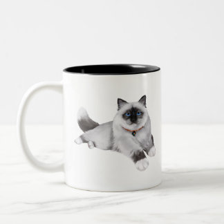 CatFans - Birman Tweekleurige Koffiemok