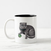 CatFans - Scottish Fold Tweekleurige Koffiemok (Links)