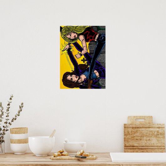 Catfight Poster (Keuken)