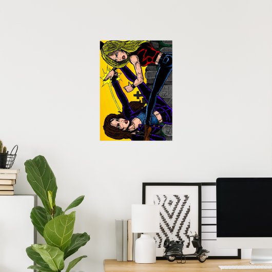 Catfight Poster (Thuiskantoor)