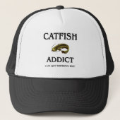 Catfish Addict Trucker Pet (Voorkant)