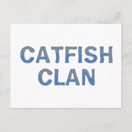 catfish Clan Briefkaart (Voorkant)
