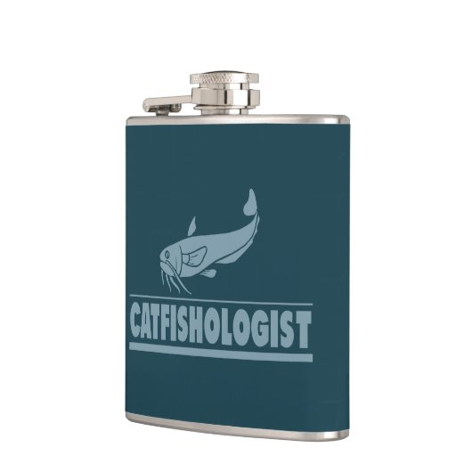 Catfish Fisherman Heupfles (Links)