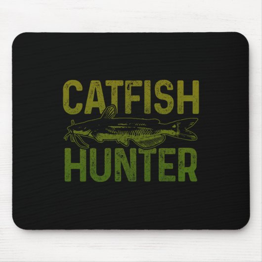 Catfish Hunter Catfish Gevist Gift Muismat (Voorkant)