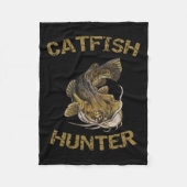 Catfish Hunter Catfish voor Catfish Fisherman Fleece Deken (Voorkant)