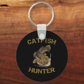 Catfish Hunter Catfish voor Catfish Fisherman Sleutelhanger (Voorkant)