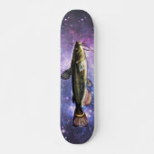 Catfish in Deep Space Persoonlijk Skateboard (Voorkant)