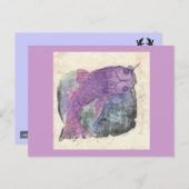 catfish is springlevend briefkaart (Voorkant / Achterkant)