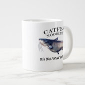 Catfish Noodling Het is niet wat je denkt Grote Koffiekop (Voorkant rechts)