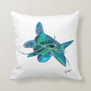 Catfish Pillow Kussen