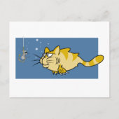 Catfish Pun Briefkaart (Voorkant)