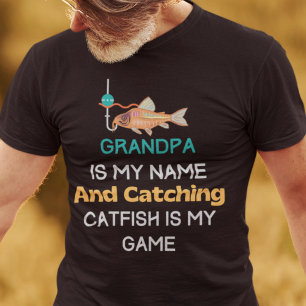 Catfish Vist opa T-shirt