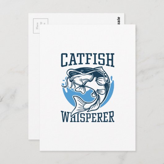 Catfish Whisperer Briefkaart (Voorkant / Achterkant)