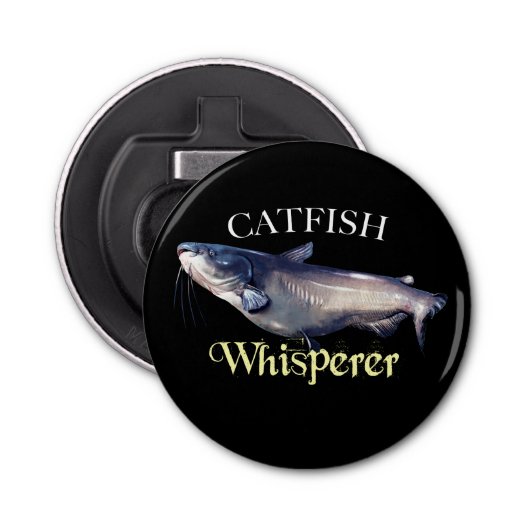 Catfish Whisperer Button Flesopener (Voorkant)