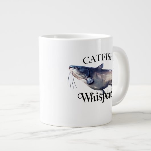 Catfish Whisperer Grote Koffiekop (Voorkant rechts)