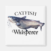 Catfish Whisperer Magneet (Voorkant)