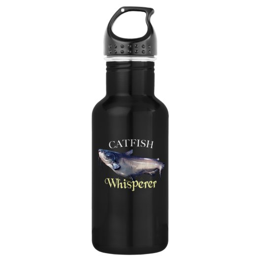 Catfish Whisperer Waterfles (Voorkant)