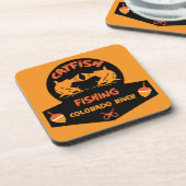Catfishing Colorado Rivier Bier Onderzetter (Linkerzijde)