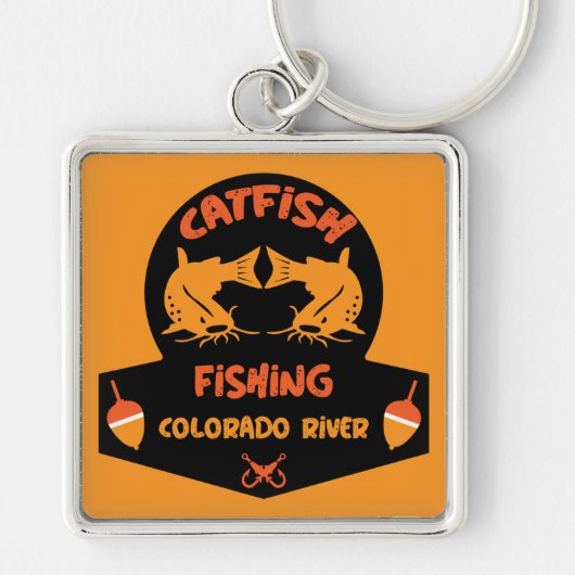 Catfishing Colorado Rivier Sleutelhanger (Voorkant)