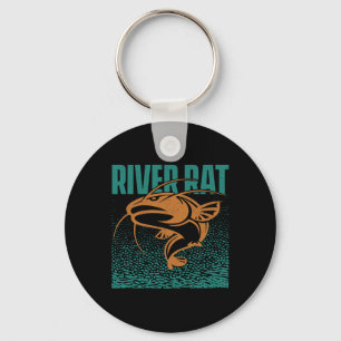 Catfishing Zoetwater River Rat - Catfish Gevist Sleutelhanger