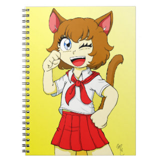 catgirl Diana Notitieboek