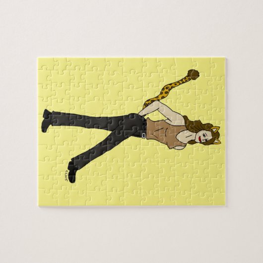 catgirl  legpuzzel (Horizontaal)