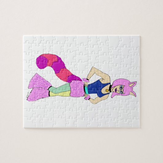 catgirl  legpuzzel (Horizontaal)