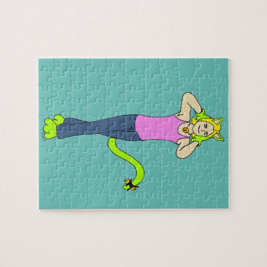 catgirl  legpuzzel (Horizontaal)